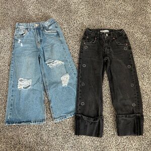 Zara Kids Jeans - Blue and Black